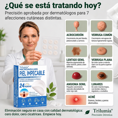 🍄1️⃣𝑻𝒊𝒆𝒏𝒅𝒂 𝑶𝒇𝒊𝒄𝒊𝒂𝒍 | 𝑻𝒓𝒊𝒍𝒖𝒎𝒊𝒂® 🌿 𝑀𝑖𝑐𝑟𝑜𝑎𝑔𝑢𝑗𝑎𝑠 𝑃𝑖𝑒𝑙 𝐼𝑚𝑝𝑒𝑐𝑎𝑏𝑙𝑒 𝐸𝑙𝑖𝑚𝑖𝑛𝑎𝑐𝑖ó𝑛 𝐷𝑒 𝑉𝑒𝑟𝑟𝑢𝑔𝑎𝑠 𝑃𝑎𝑟𝑐ℎ𝑒 (𝑃𝑎𝑟𝑎 𝑎𝑐𝑟𝑜𝑐𝑜𝑟𝑑𝑜𝑛𝑒𝑠, 𝑝𝑒𝑞𝑢𝑒ñ𝑎𝑠 𝑖𝑚𝑝𝑒𝑟𝑓𝑒𝑐𝑐𝑖𝑜𝑛𝑒𝑠 𝑐𝑢𝑡á𝑛𝑒𝑎𝑠, 𝑣𝑒𝑟𝑟𝑢𝑔𝑎𝑠, 𝑙𝑢𝑛𝑎𝑟𝑒𝑠, 𝑚𝑎𝑛𝑐ℎ𝑎𝑠 𝑑𝑒 𝑙𝑎 𝑒𝑑𝑎𝑑 𝑦 𝑝𝑟𝑜𝑏𝑙𝑒𝑚𝑎𝑠 𝑑𝑒 𝑝𝑖𝑔𝑚𝑒𝑛𝑡𝑎𝑐𝑖ó𝑛.)