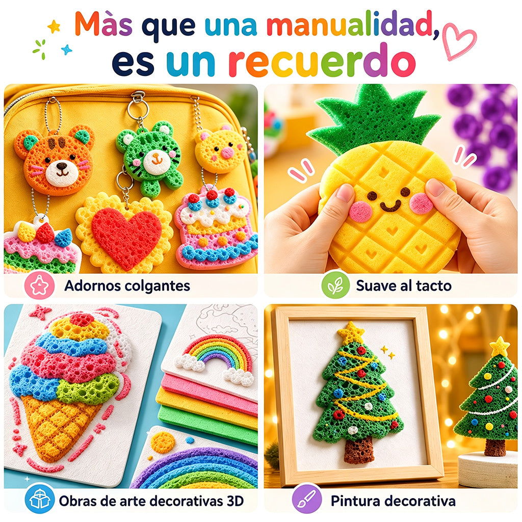 🎨2️⃣Último día: 50% de descuento🔥丨IEY® Pluma de Arte 3D en Relieve – Crea arte 3D táctil en casa