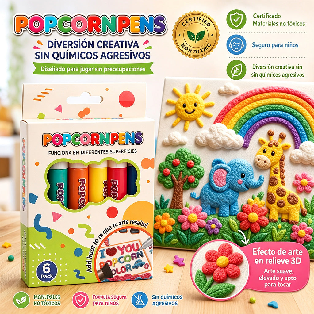 🎨2️⃣Último día: 50% de descuento🔥丨IEY® Pluma de Arte 3D en Relieve – Crea arte 3D táctil en casa