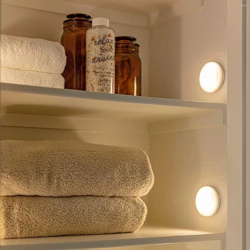 REBYIPO® Motion Sensor Lights【Wireless, motion-activated lighting. Perfect for hallways, closets, stairs. Designed for convenience and safety】