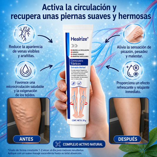 Healrize® Crema de Cuidado y Confort para Piernas