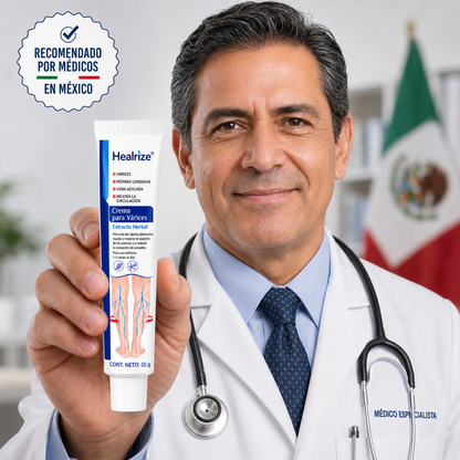 Healrize® Crema para Várices y Circulación – Piernas más ligeras y apariencia visiblemente mejorada