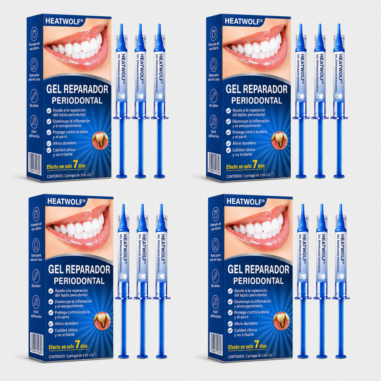🇲🇽🍄🦷1️⃣ HEATWOLF® GumRevive Gel Reparador Periodontal