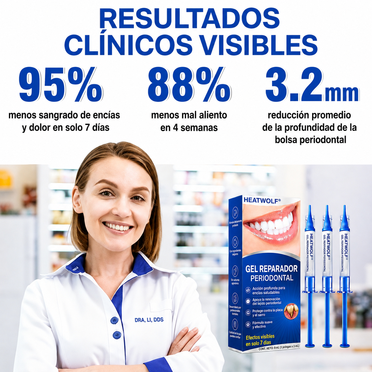 🇲🇽🍄🦷1️⃣ HEATWOLF® GumRevive Gel Reparador Periodontal