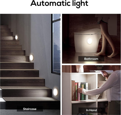 REBYIPO® Motion Sensor Lights【Wireless, motion-activated lighting. Perfect for hallways, closets, stairs. Designed for convenience and safety】