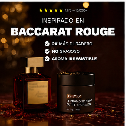 CureVivo® Mantequilla Corporal con Feromonas para Hombre