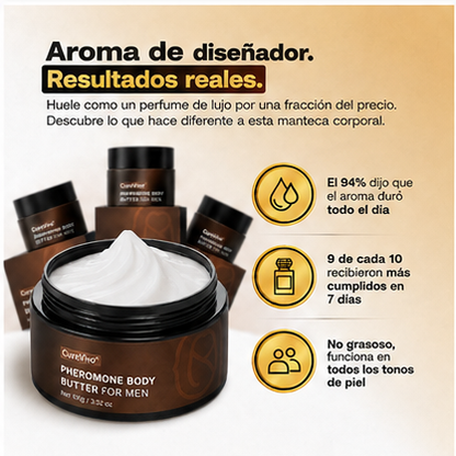 CureVivo® Mantequilla Corporal con Feromonas para Hombre