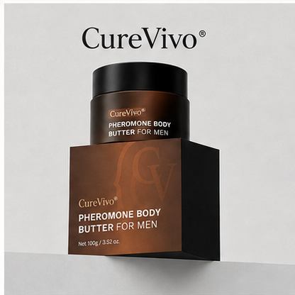 CureVivo® Mantequilla Corporal con Feromonas para Hombre