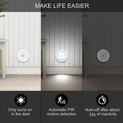 REBYIPO® Motion Sensor Lights【Wireless, motion-activated lighting. Perfect for hallways, closets, stairs. Designed for convenience and safety】